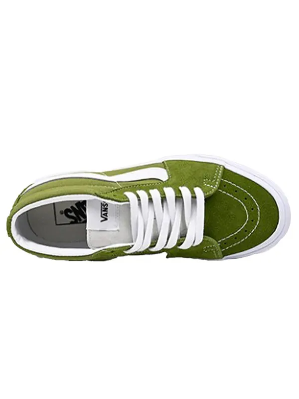 Кроссовки sk8 mid green army green Vans — изображение 4 из 4, зеленый