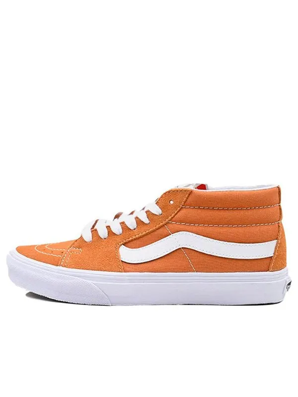 Кроссовки sk8 mid orange Vans — изображение 1 из 4, оранжевый
