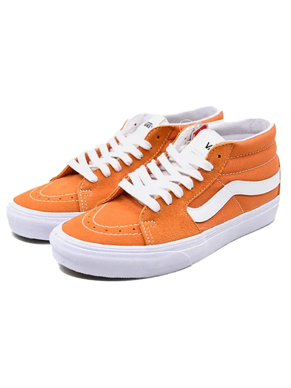 Кроссовки sk8 mid orange Vans — изображение 3 из 4, оранжевый