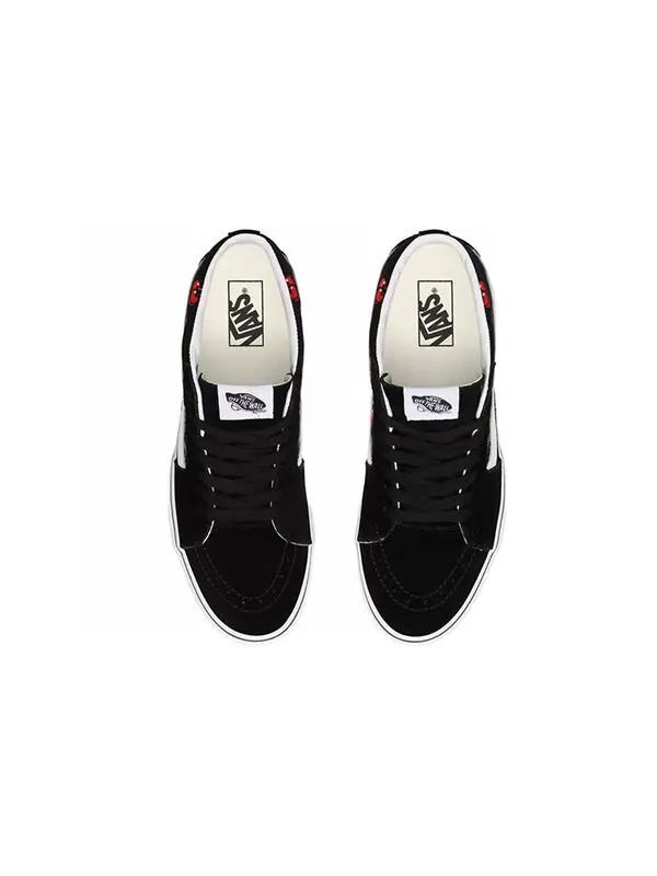 Кроссовки cherries sk8-mid shoes black Vans — изображение 4 из 4, черный/красный