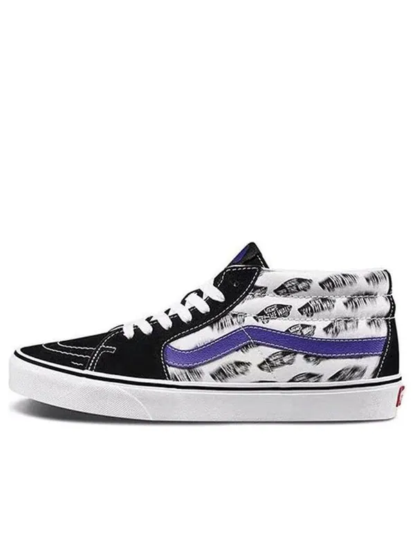 Кроссовки sk8-mid 'blur boards' Vans — изображение 1 из 4, черный