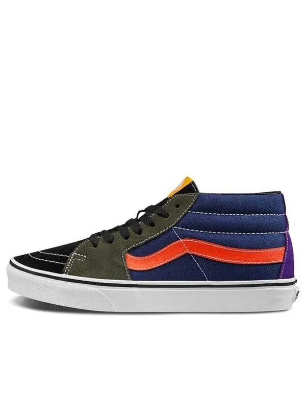Кроссовки mix match sk8mid 'black red blue' Vans — изображение 1 из 4, синий