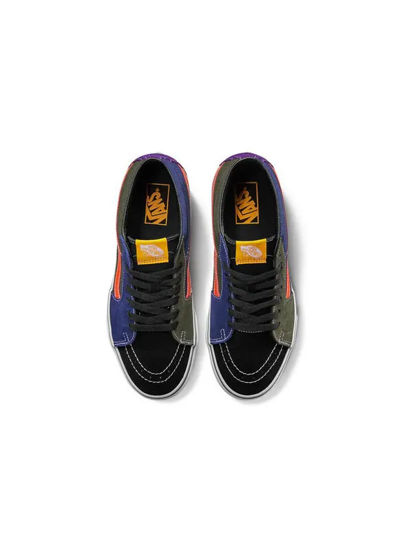 Кроссовки mix match sk8mid 'black red blue' Vans — изображение 3 из 4, синий