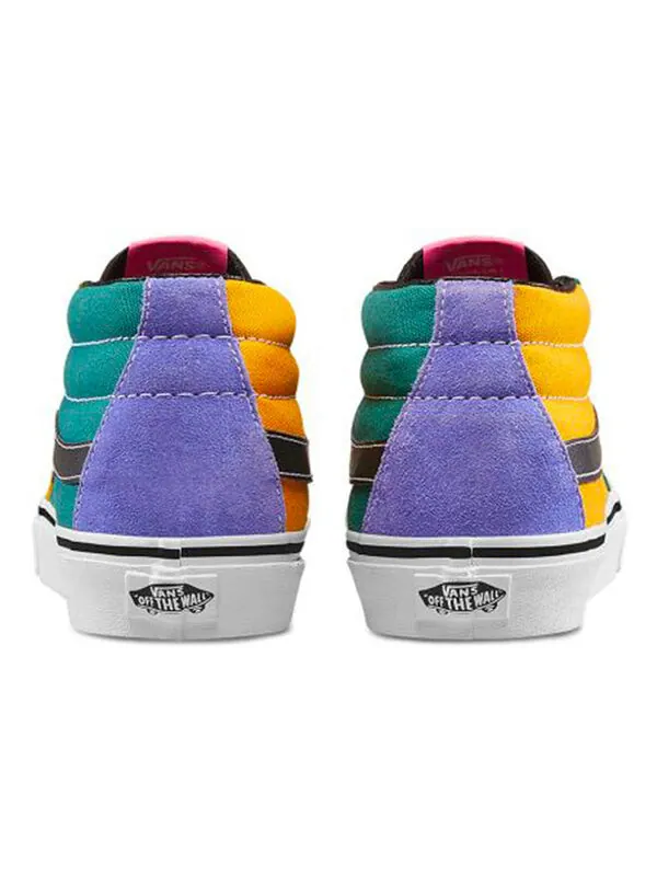 Кроссовки sk8-hi mid 'cadmium yellow tidepoo' Vans — изображение 4 из 4, желтый/зеленый/черный