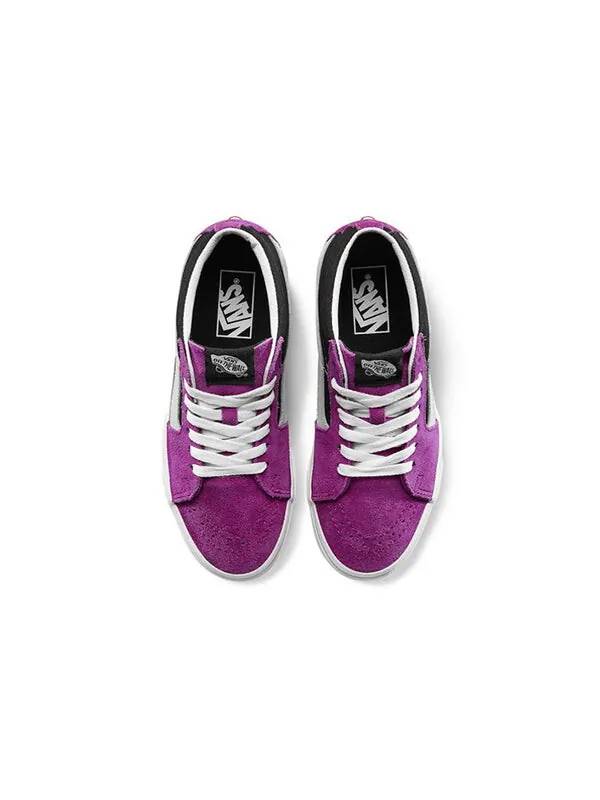 Кроссовки vintage sport sk8-mid 'black purple' Vans — изображение 3 из 4, черный/фиолетовый