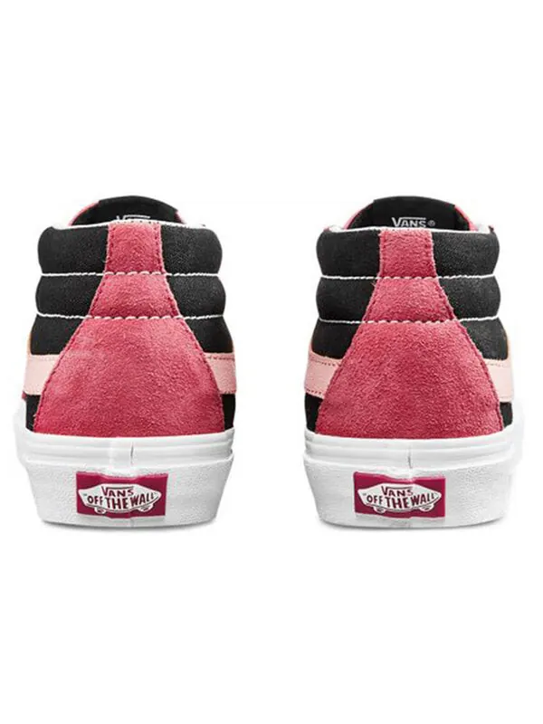 Кроссовки vintage sport sk8-mid 'black pink' Vans — изображение 4 из 4, черный/розовый