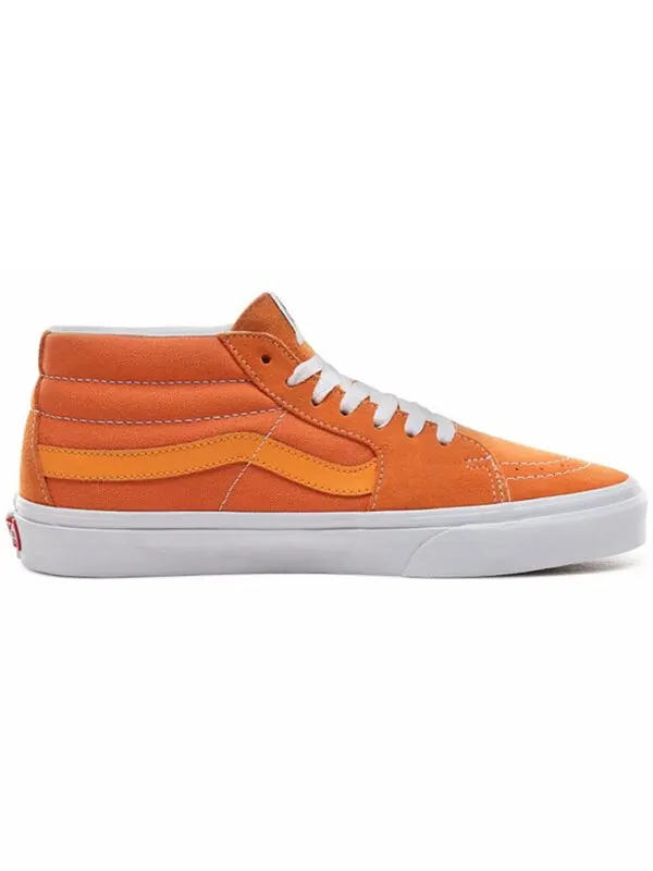 Кроссовки sk8-mid 'amber glow' Vans — изображение 2 из 4, оранжевый