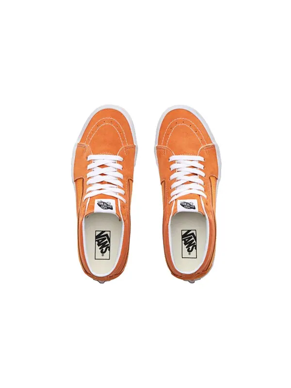 Кроссовки sk8-mid 'amber glow' Vans — изображение 3 из 4, оранжевый