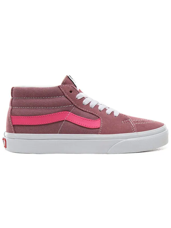 Кроссовки sk8-mid 'nostalgia rose' Vans — изображение 2 из 4, розовый