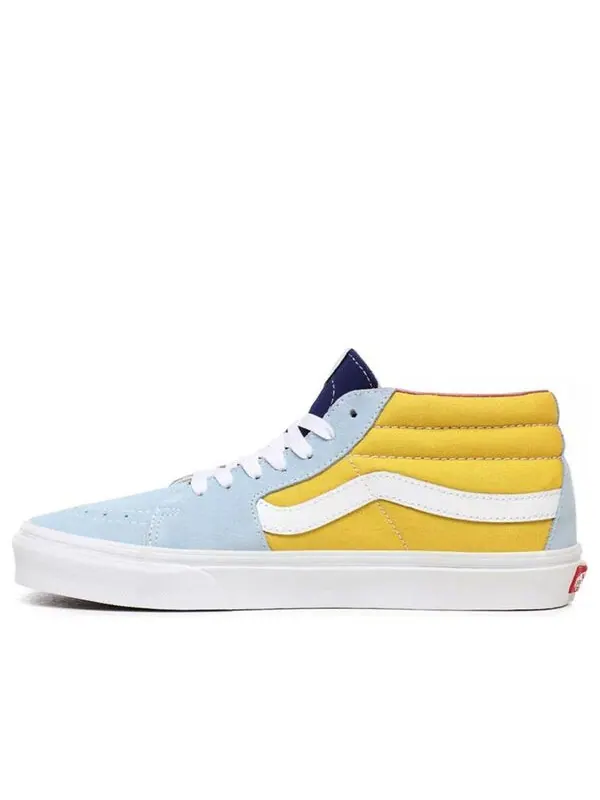 Кроссовки sunshine sk8-mid blueredyellow Vans — изображение 1 из 4, мульти