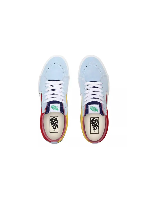 Кроссовки sunshine sk8-mid blueredyellow Vans — изображение 4 из 4, мульти