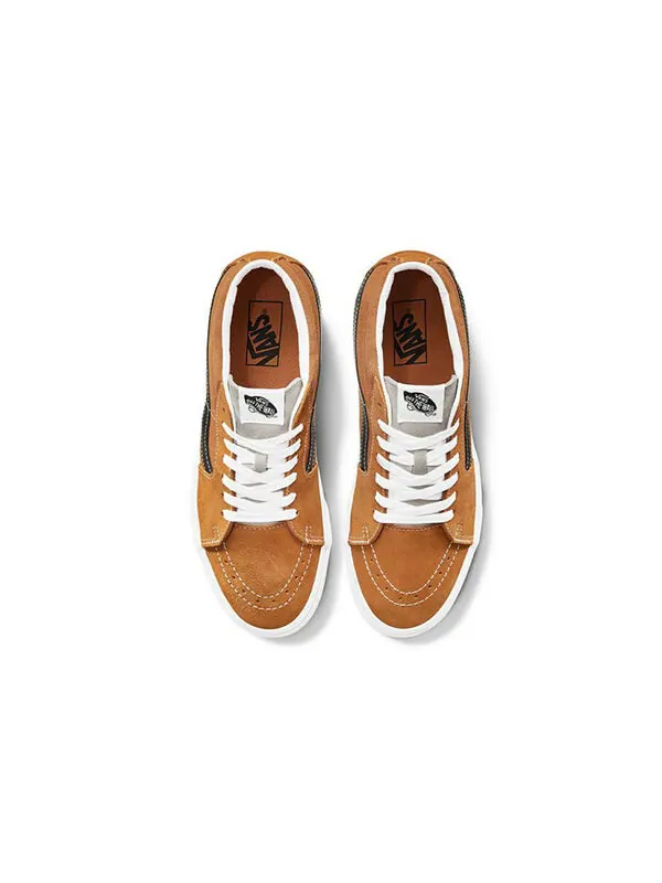 Кроссовки retro sport sk8-mid shoes orange Vans — изображение 4 из 4, оранжевый