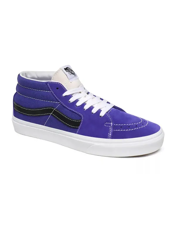 Кроссовки sk8-mid retro sport royal purple/true white blue Vans — изображение 3 из 4, синий