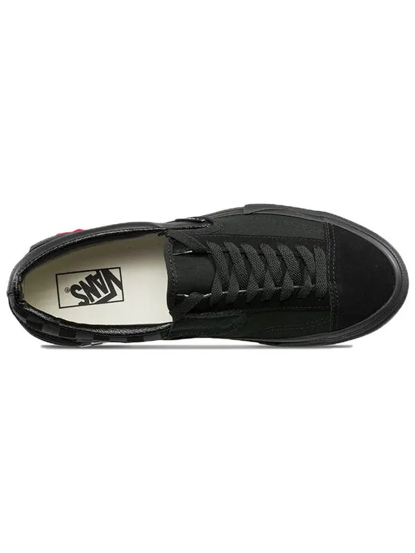 Кроссовки Vans Slip-On CAP 'Black Checkerboard' — изображение 3 из 4, черный