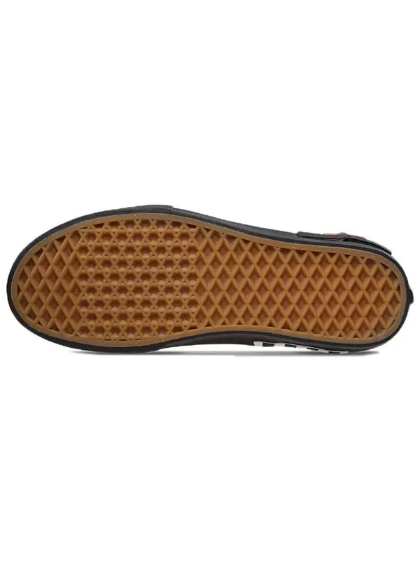 Кроссовки Vans Slip-On CAP 'Black Checkerboard' — изображение 4 из 4, черный