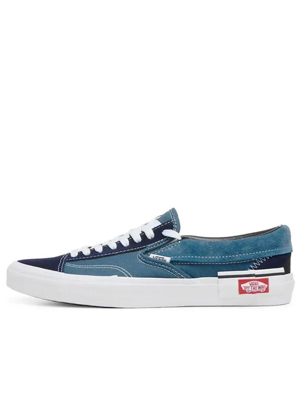Кроссовки Vans Classic Slip-On CAP 'Parisian Night Reflective' — изображение 1 из 4, синий