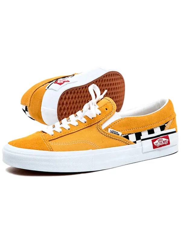 Кроссовки Vans Slip-On CAP 'Yolk Yellow' — изображение 3 из 4, желтый