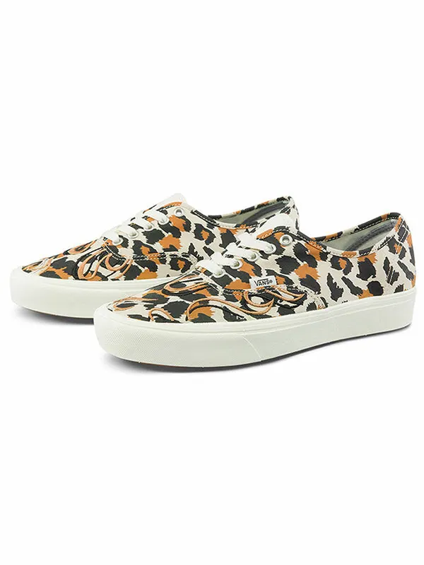Кроссовки comfycush authentic leopard black/yellow Vans — изображение 2 из 4, черный/желтый