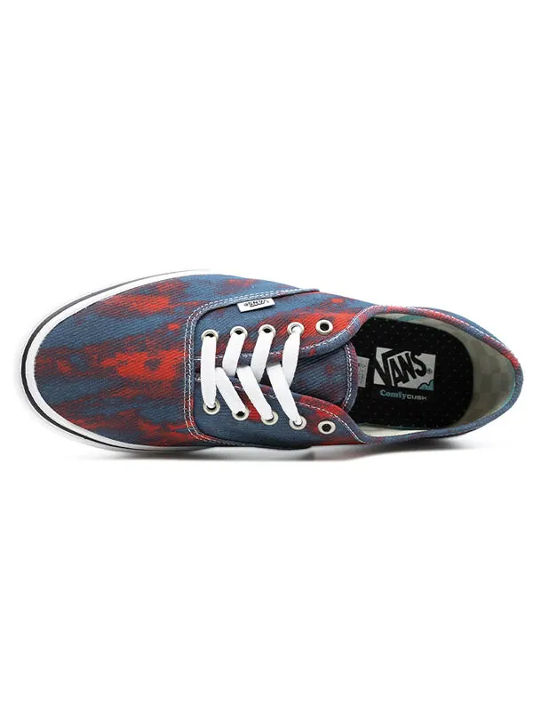 Кроссовки comfycush authentic 'in bloom' Vans — изображение 3 из 4, синий/красный