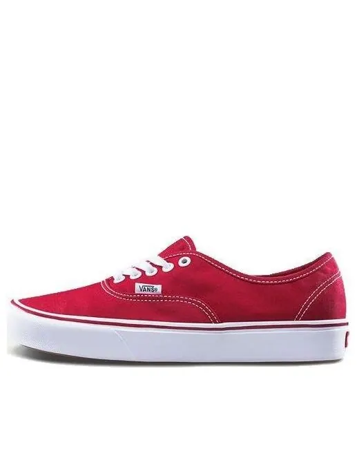 Кроссовки comfycush authentic 'racing red' Vans — изображение 1 из 4, красный