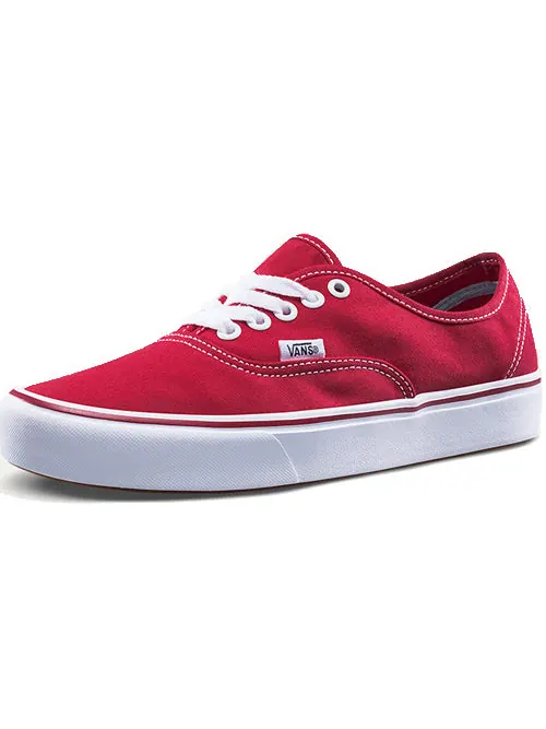 Кроссовки comfycush authentic 'racing red' Vans — изображение 2 из 4, красный