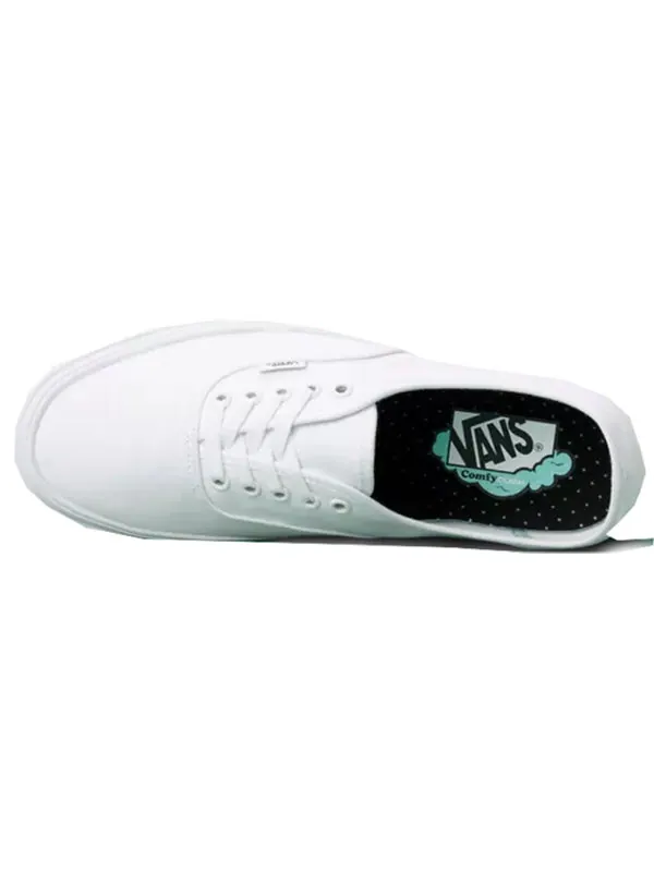 Кроссовки authentic comfy cush 'true white' Vans — изображение 3 из 4, белый