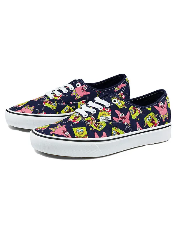 Кроссовки spongebob squarepants x comfycush authentic 'alohabob' Vans — изображение 2 из 4, синий
