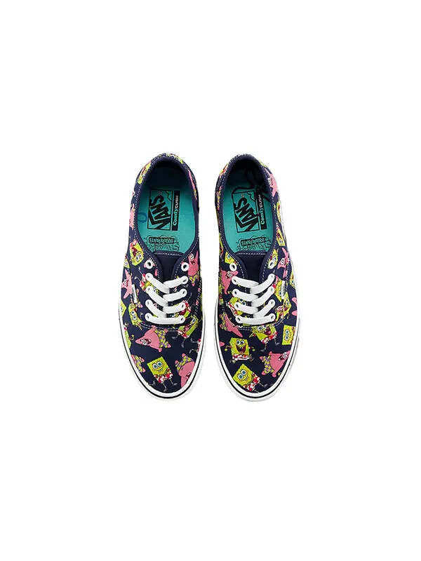 Кроссовки spongebob squarepants x comfycush authentic 'alohabob' Vans — изображение 3 из 4, синий
