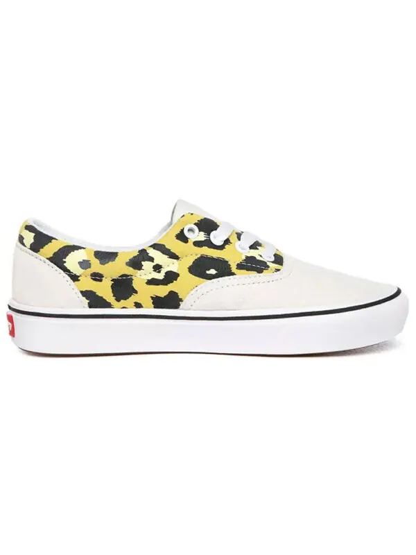 Кроссовки comfycush era 'mixed media - white multi' Vans — изображение 2 из 4, розовый/черный/желтый
