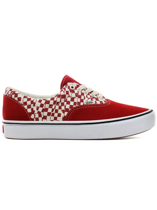 Кроссовки era comfycush 'tear check' Vans — изображение 2 из 4, красный/белый
