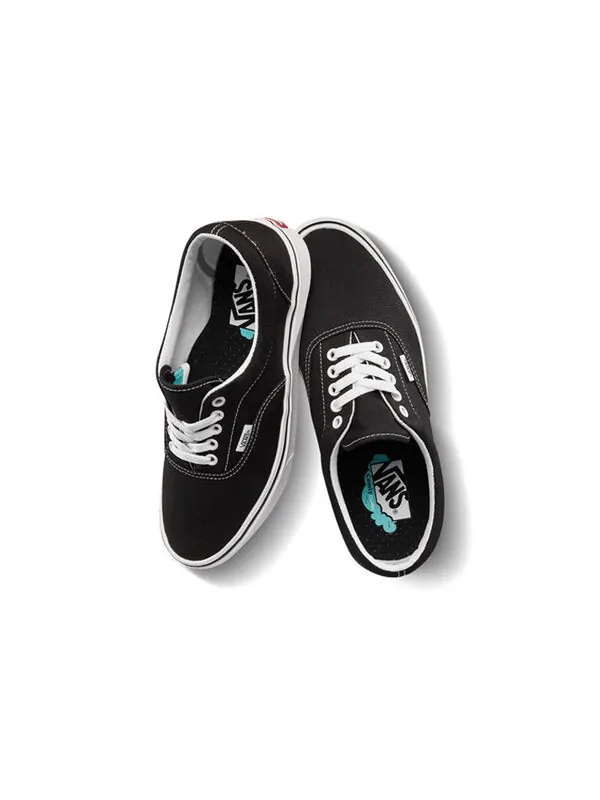 Кроссовки era comfy cush 'black white' Vans — изображение 4 из 4, черный
