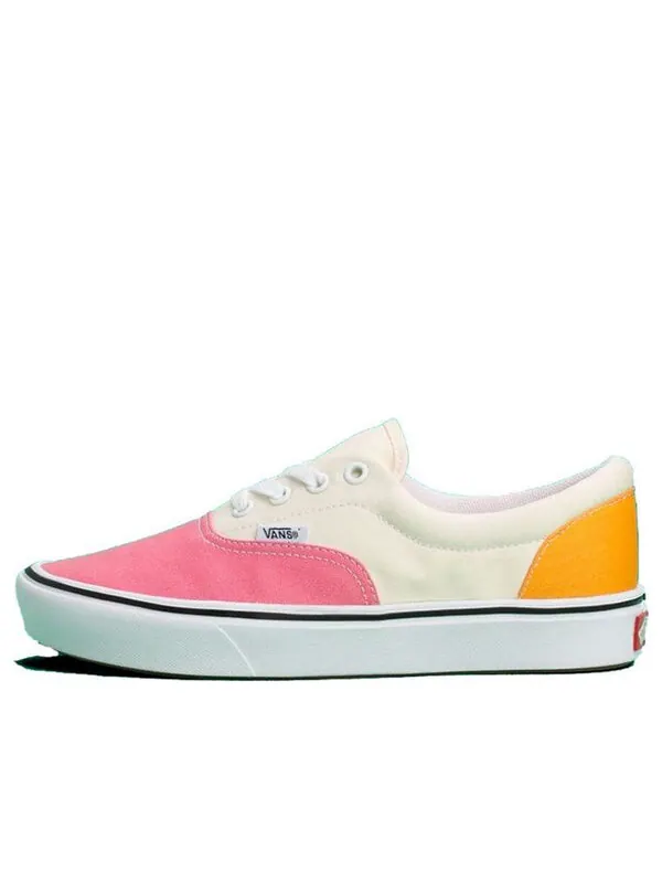 Кроссовки ua comfycush era (canvas) 'pink white yellow' Vans — изображение 1 из 4, розовый/белый/желтый