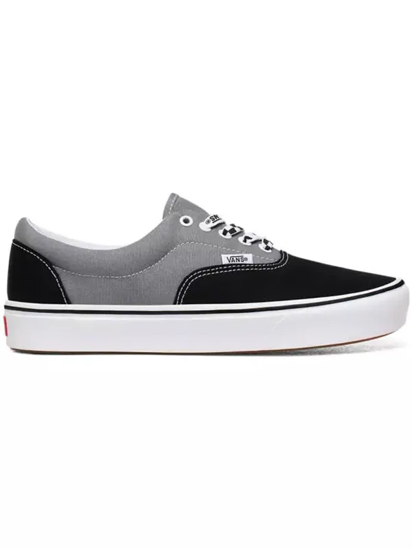 Кроссовки lace mix comfycush era 'grey black' Vans — изображение 2 из 4, серый/черный