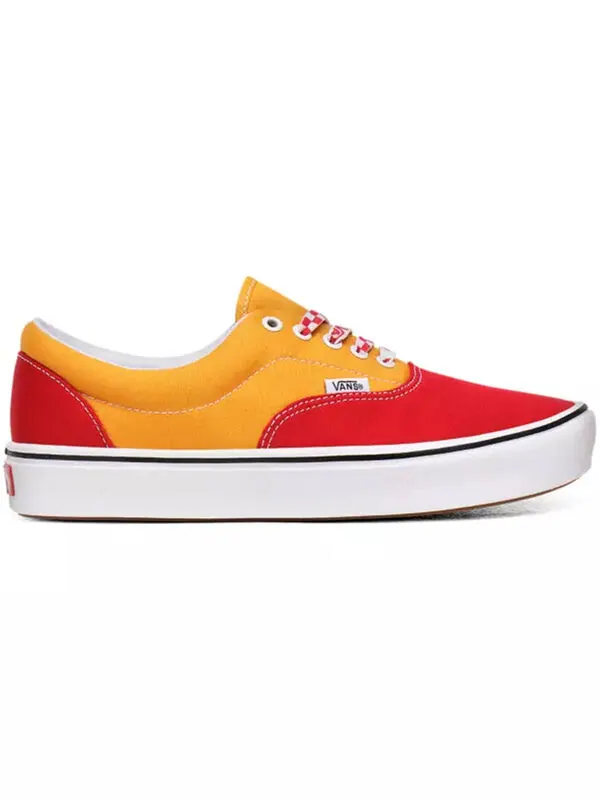 Кроссовки comfycush era 'lace mix' Vans — изображение 2 из 4, оранжевый