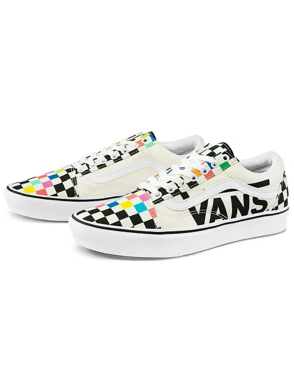Кроссовки moma x comfycush old skool 'colorful checkerboard' Vans — изображение 2 из 4, мульти