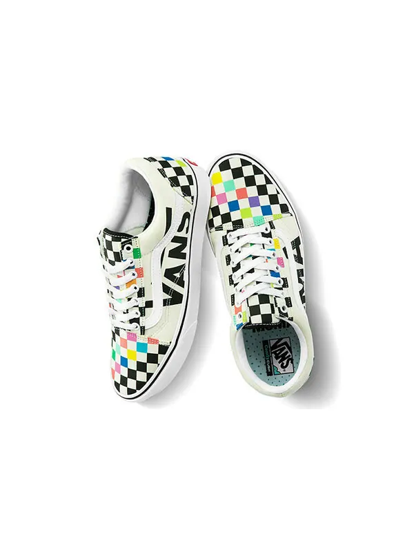 Кроссовки moma x comfycush old skool 'colorful checkerboard' Vans — изображение 4 из 4, мульти