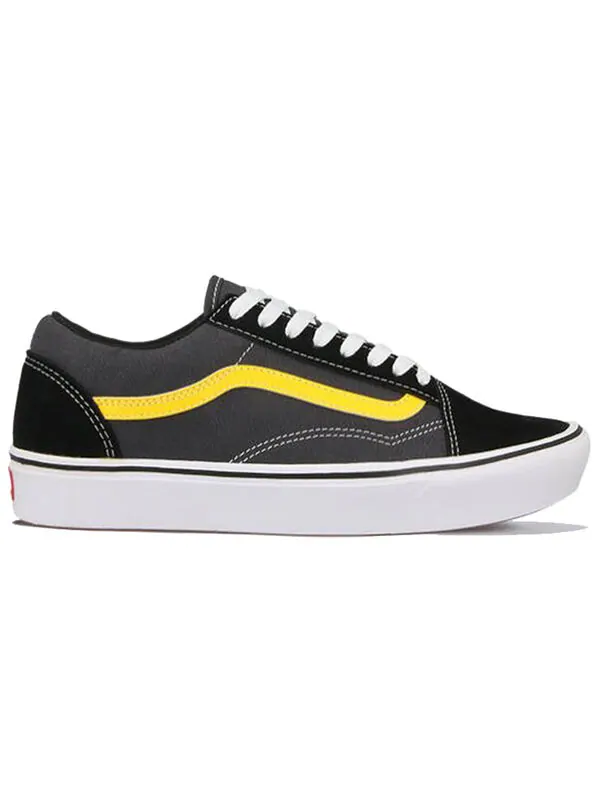 Кроссовки ua comfycush old skool 'grayblack yellow' Vans — изображение 2 из 4, желтый