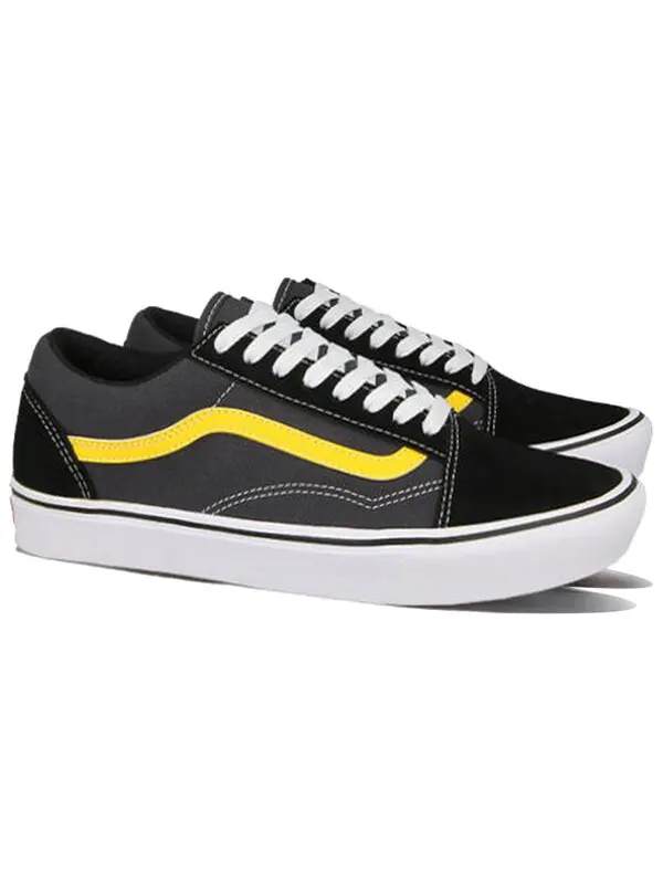 Кроссовки ua comfycush old skool 'grayblack yellow' Vans — изображение 3 из 4, желтый