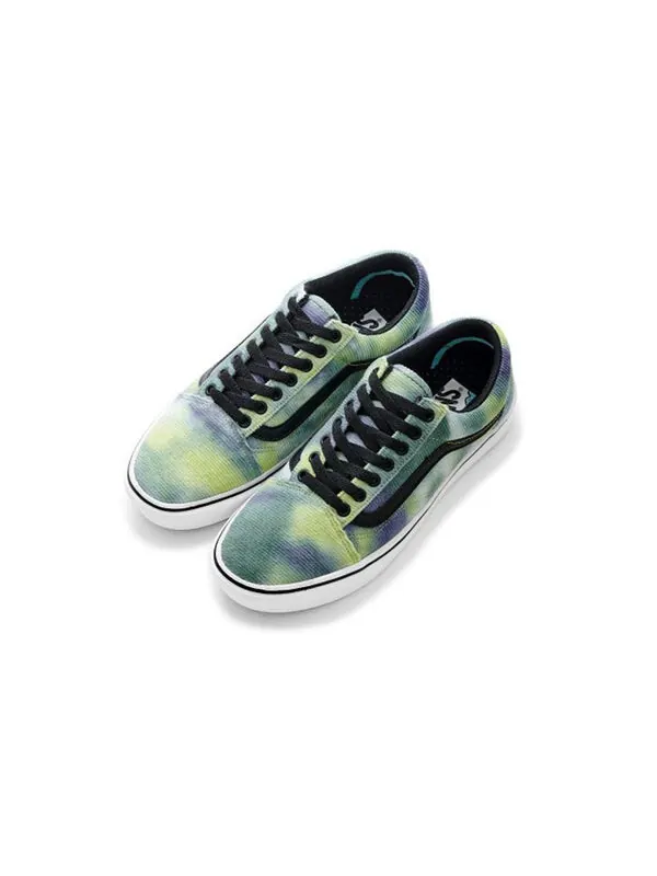 Кроссовки old skool green/white/purple Vans — изображение 2 из 4, зеленый/белый/фиолетовый