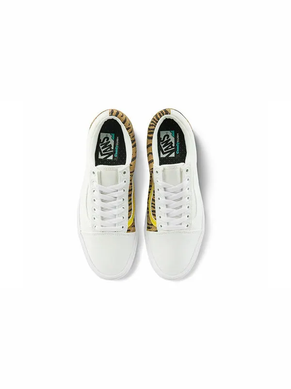 Кроссовки comfycush old skool 'le tigre' Vans — изображение 3 из 4, белый