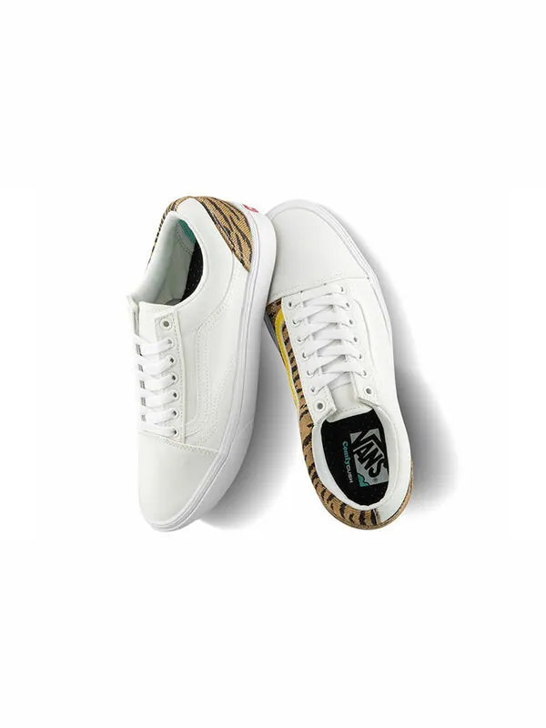 Кроссовки comfycush old skool 'le tigre' Vans — изображение 4 из 4, белый