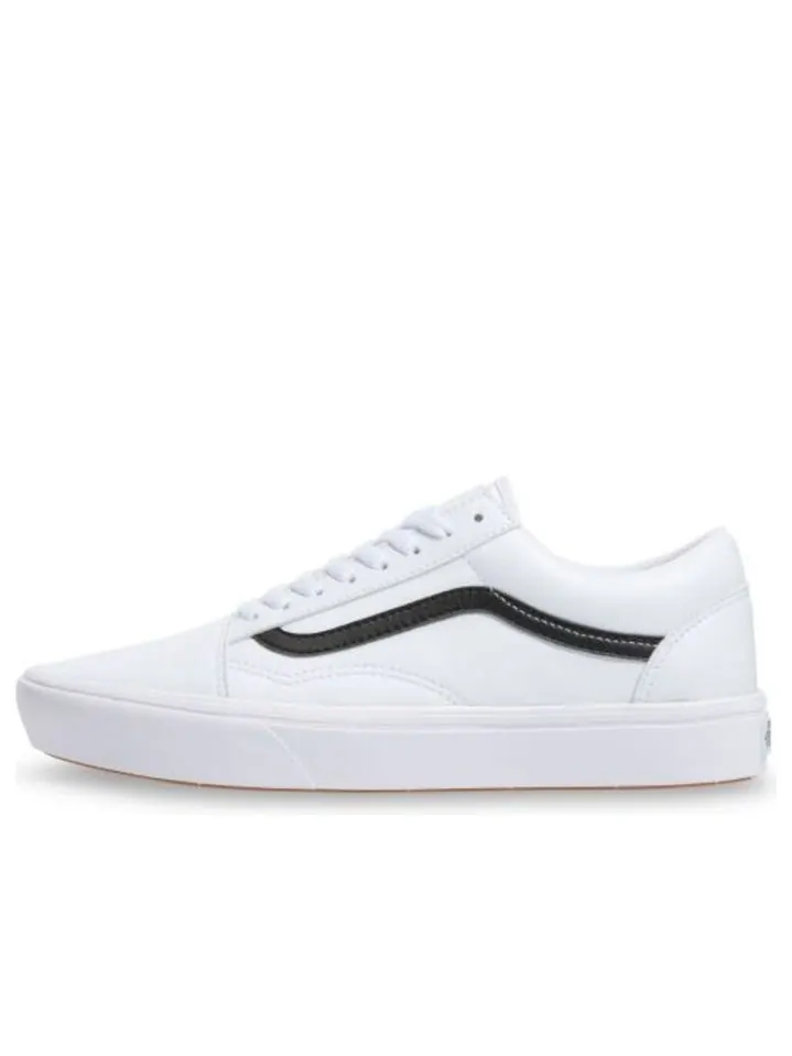 Кеды Vans Comfycush Old Skool 'Classic Tumble - True White' — изображение 1 из 4, белый