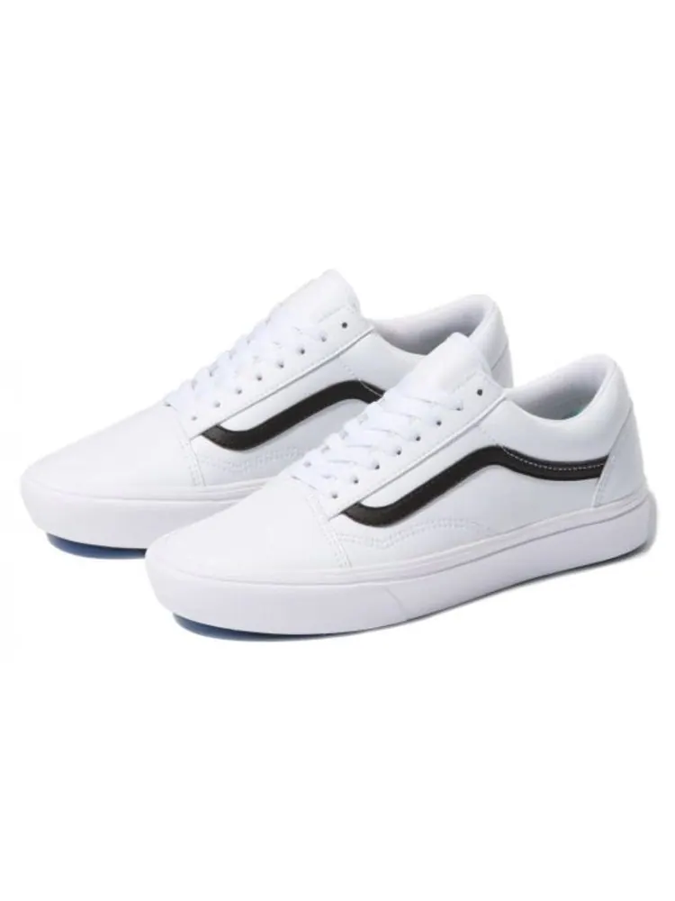 Кеды Vans Comfycush Old Skool 'Classic Tumble - True White' — изображение 2 из 4, белый