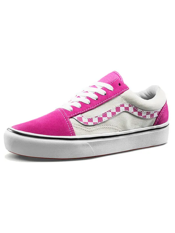 Кроссовки comfycush old skool 'sidestripe carmine rose' Vans — изображение 2 из 4, фиолетовый/белый