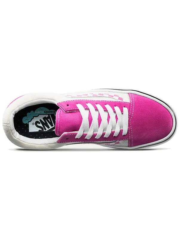 Кроссовки comfycush old skool 'sidestripe carmine rose' Vans — изображение 4 из 4, фиолетовый/белый