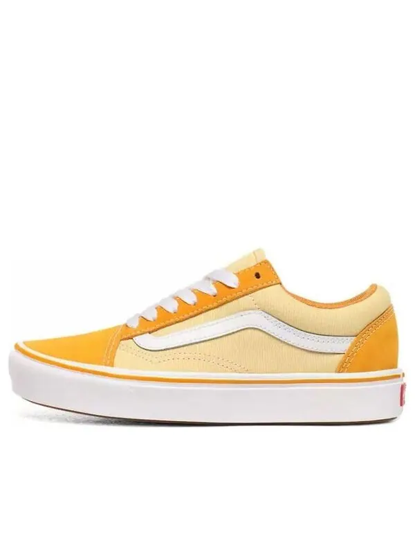 Кроссовки suede and textile comfycush old skool yellow Vans — изображение 1 из 4, желтый