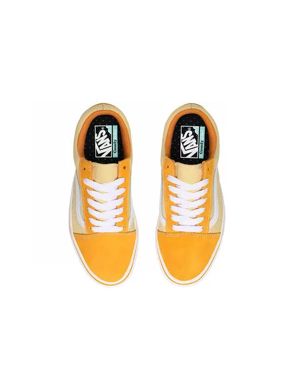 Кроссовки suede and textile comfycush old skool yellow Vans — изображение 4 из 4, желтый