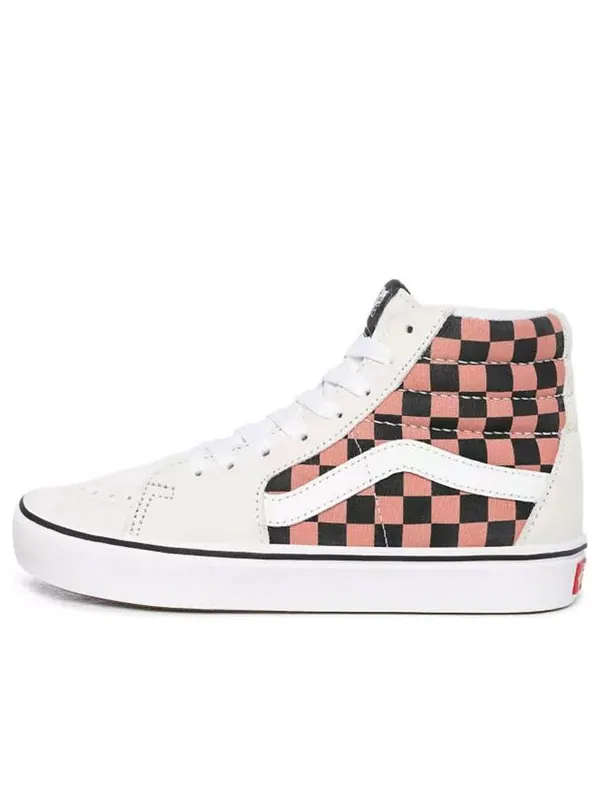 Кроссовки mixed media comfycush sk8-hi mixed media white/pink Vans — изображение 1 из 4, розовый/черный/желтый