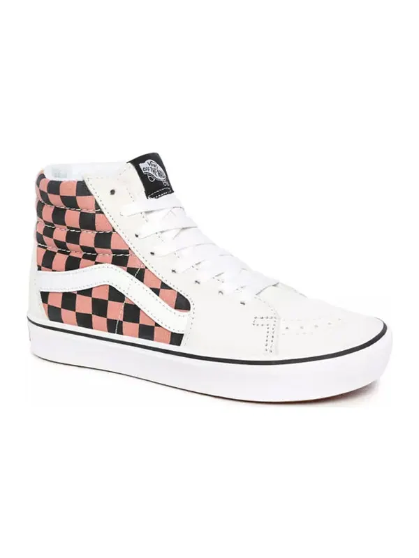 Кроссовки mixed media comfycush sk8-hi mixed media white/pink Vans — изображение 3 из 4, розовый/черный/желтый