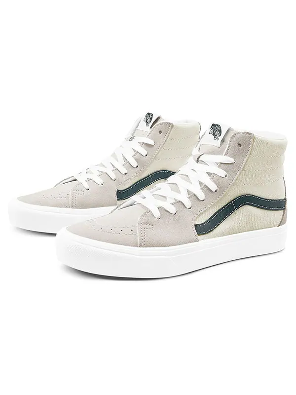 Кроссовки comfycush sk8-hi grey/green Vans — изображение 2 из 4, серый/зеленый